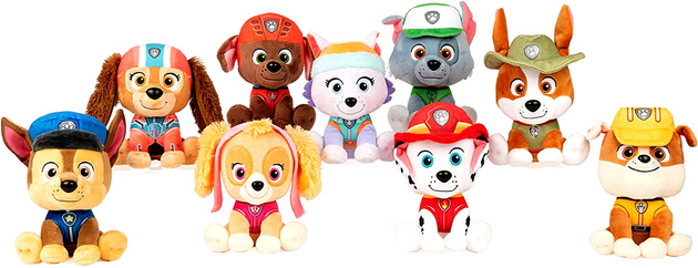 Tlapková patrola Liberty Maskoplyšový pes 16 cm GUND