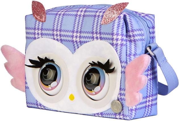 Purse Pets Hoot Couture Owl Sowa Interaktywna torebka z oczami Dźwięk