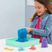 Kinetic Sand plast Kinetic Sand modrá sada hradu z písku + formičky a příslušenství Spin Master