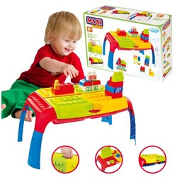 Mochtoys Maxi Table stavitelský stůl s bloky