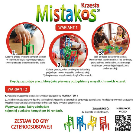 Mistakos Chairs game 4th person edition.