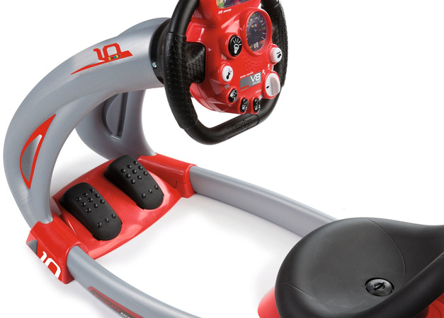 Simulátor auta Smoby V8 pro děti s pohyblivými pedály
