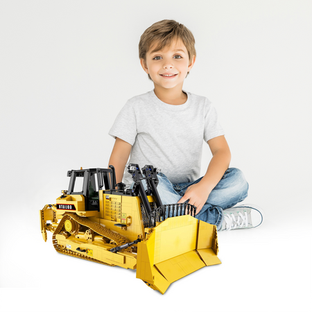 Cada C61082W Funkční RC cihly Bořek construction 1702 el. + Systém napájení pro dálkové ovládání rýpadla C61082W