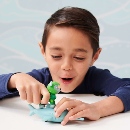 Tlapková patrola Rubble Aqua Pups Vodní psi Hammerhead podvodní vozidlo + figurka