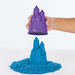 Kinetic Sand plast Kinetic Sand modrá sada hradu z písku + formičky a příslušenství Spin Master