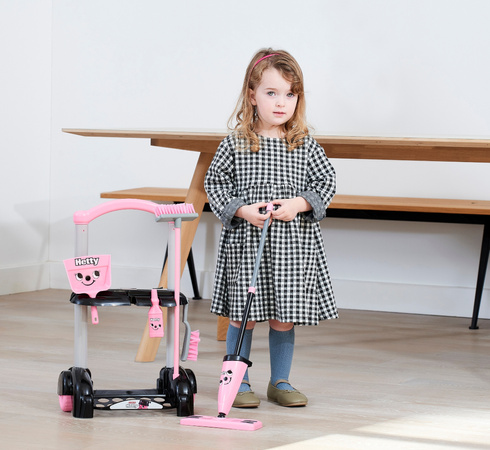 Dětský úklidový vozík Hetty mop na moly Casdon Little Helper