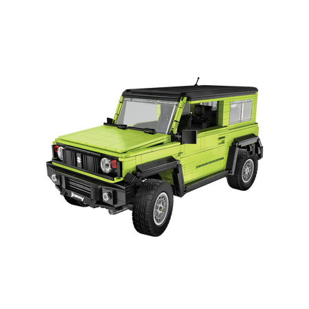 CaDA Stavební kostky velké zelené Off Roader 2v1 Suzuki Jimny 1803 kusů 8+