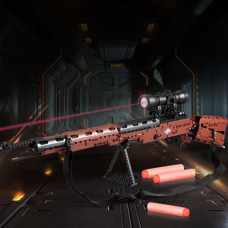 Cada Mušketa Karabina konstrukční bloky 98K brokovnice + 5 nábojů a dalekohled C61010W