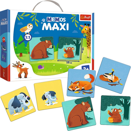 Paměťová hra Memos Maxi Animals and their children