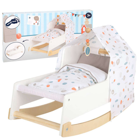 Small Foot 11813 Dřevěná kolébka pro panenky