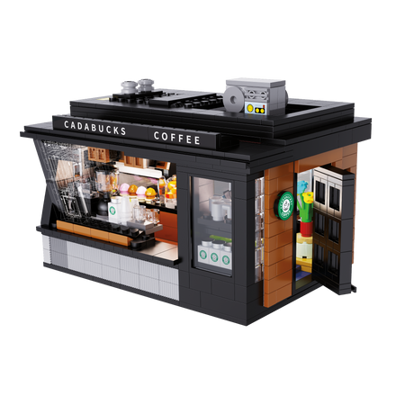 Cada C66005W cafe Cadabucks Coffee House 768 položek LED světlo