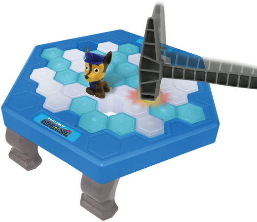 Tlapková patrola Don't Drop Chase Rodinná arkádová hra Don't Drop Chase'a Dog on Ice Spin Master