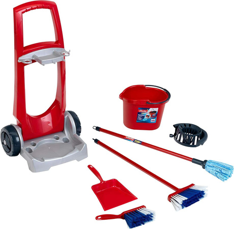Vileda úklidový vozík sada hraček úklidové pomůcky pro děti 3+ Klein