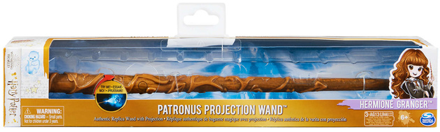 Harry Potter Hermiona Granger magiczna różdżka patronus projektor