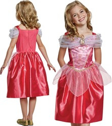 Disney kostým, karnevalový kostým Šípková Růženka princezna Aurora 124-135 cm (7-8 let)