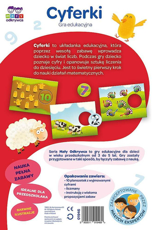 Vzdělávací hra Malý objevitel Čísla