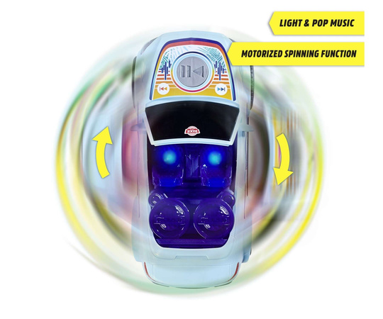 Streets'n Beatz Hudební interaktivní světelné/zvukové vozidlo Mercedes-Benz Beat Spinner