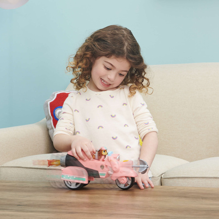 Tlapková patrola Liberty vozidlo + postava Movie Kinofilm pes a motorka