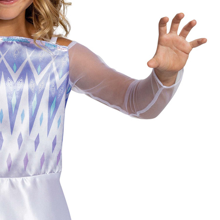 Disney Ledové království kostým, karnevalový kostým Elsa 109-123 cm (5-6 let)