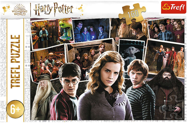 Puzzle Hermiona Harry Potter Kouzelnický svět Trefl 160 prvků