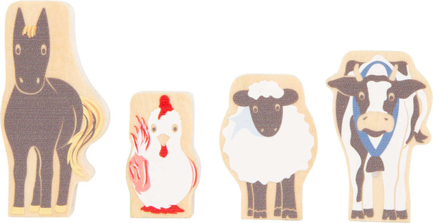 Malý dřevěný most přátelé