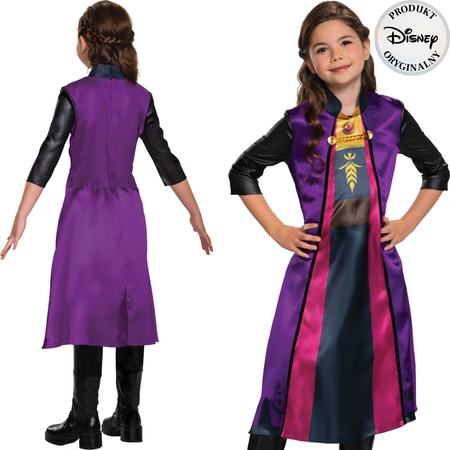 Disney Ledové království kostým, karnevalový kostým Anna 94-109 cm (3-4 roky)