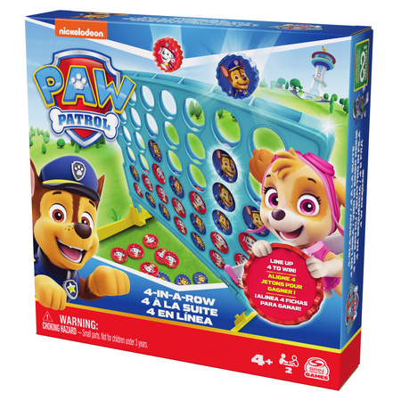 Paw Patrol Čtyři v řadě - logická hra pro děti