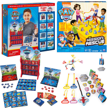 Tlapková patrola Záchranná mise společenská výzva arkádová hra Mission Rescue Spin Master