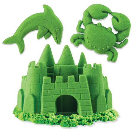 Kinetic Sand piasek kinetyczny żywe kolory zielony 930g