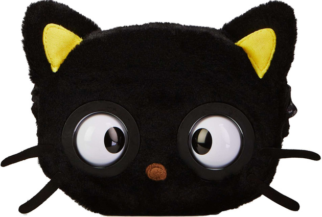 Purse Pets Hello Kitty Chococat Interaktivní taška s očima Cat Černý kocourek Sound