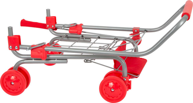 Dětský nákupní vozík Silver Flag Basket Silver 3+ Small Foot