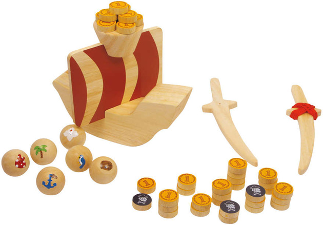 Společenská arkádová hra Pirate Captain Koog