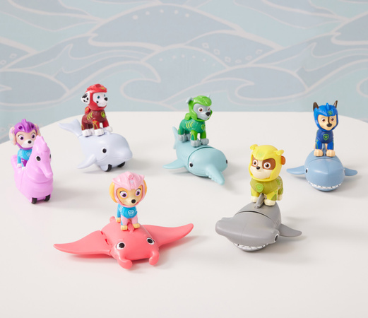 Tlapková patrola Sada figurek Aqua Pups Rocky a Sawfish