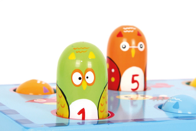 Dřevěný PUNCH PUNCHER Malá noha