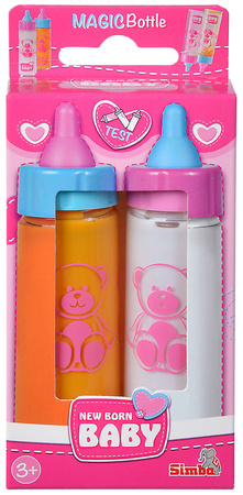 New Born Baby Lahvičky pro kouzelné panenky 2 kusy