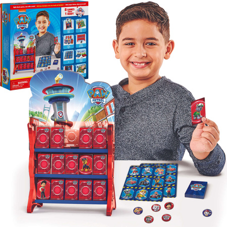 Tlapková patrola velká sada 8 deskových her