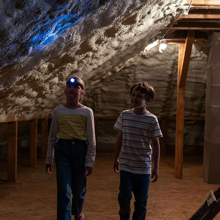 Dětská čelová svítilna LED Bosch mini Klein 8758