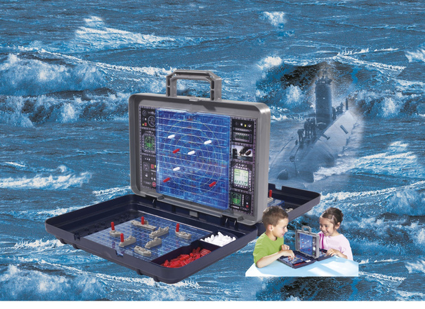 Rodinná společenská hra Loď Strategie v kufru Bitva Morska 5+