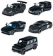 Sada 5 vozidel Black Edition