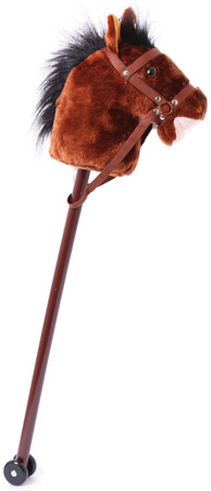 Hobby kůň Thunder Horse na dřevěné cvalové tyči se zvukem