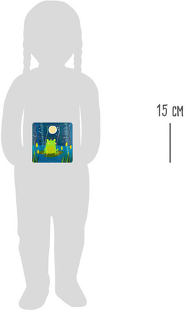 Malá noha 11539 Layer puzzle Frog King