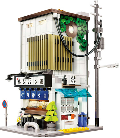 CaDA stavební cihly Japanese Steamed Bun Shop Japanese Steamed Bun Shop 1108 kusů