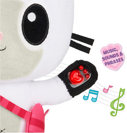 Koci Domek Gabi Kiciuś Panduś 33 cm Mówiąca Maskotka interaktywna Gabby's Dollhouse Pandy Paws Kotek Kot Dźwięk Melodie