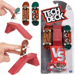 Tech Deck hmatník Krooked VS Series sada 2 skateboardů a schodů