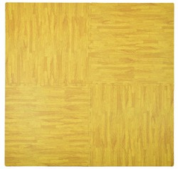 Humbi Puzzles pěnová podložka světlé panely 62 x 62 x 1 cm 4 ks.