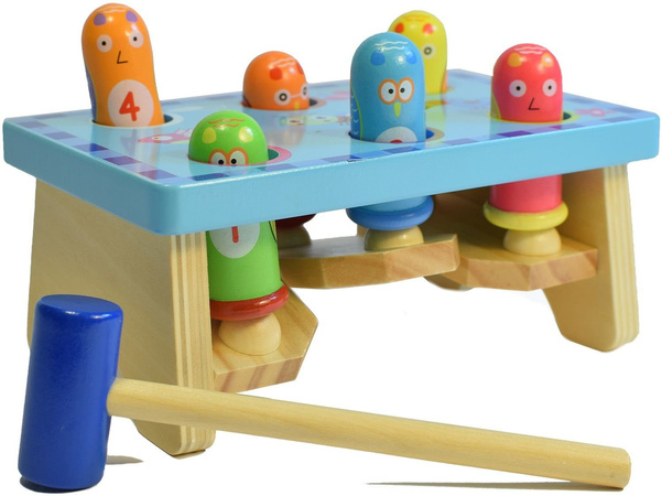 Dřevěný PUNCH PUNCHER Malá noha