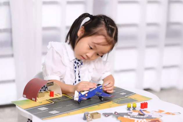 CaDA stavebnice Mighty papír a cihly letadla sada 226 kusů