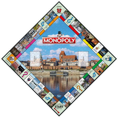 Puzzle Monopoly Edice Torun Board 1000 prvků Winning Moves