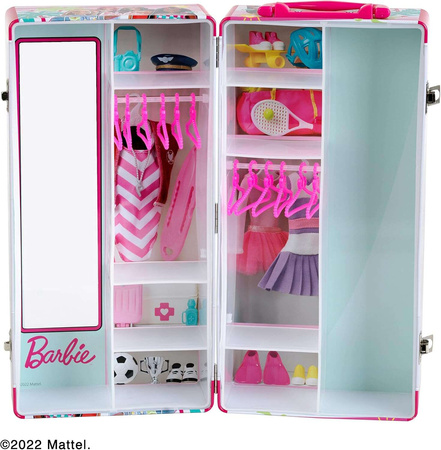 Šatní skříň Barbie Kufr Klein 5801