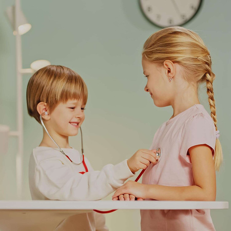 Kovový stetoskop Klein pro děti s reálnými funkcemi